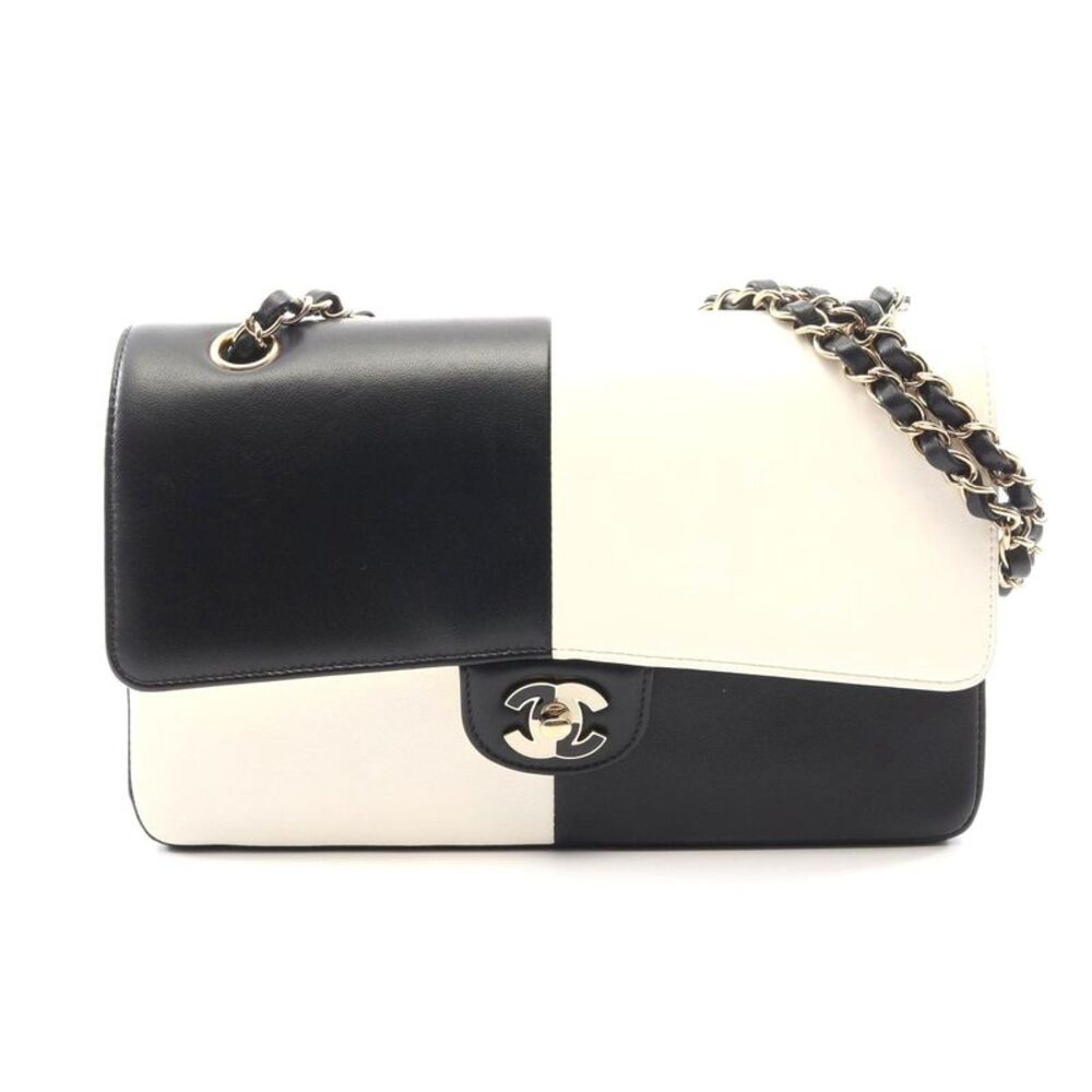 Chanel Bicolor Lambskin Shoulder Bag